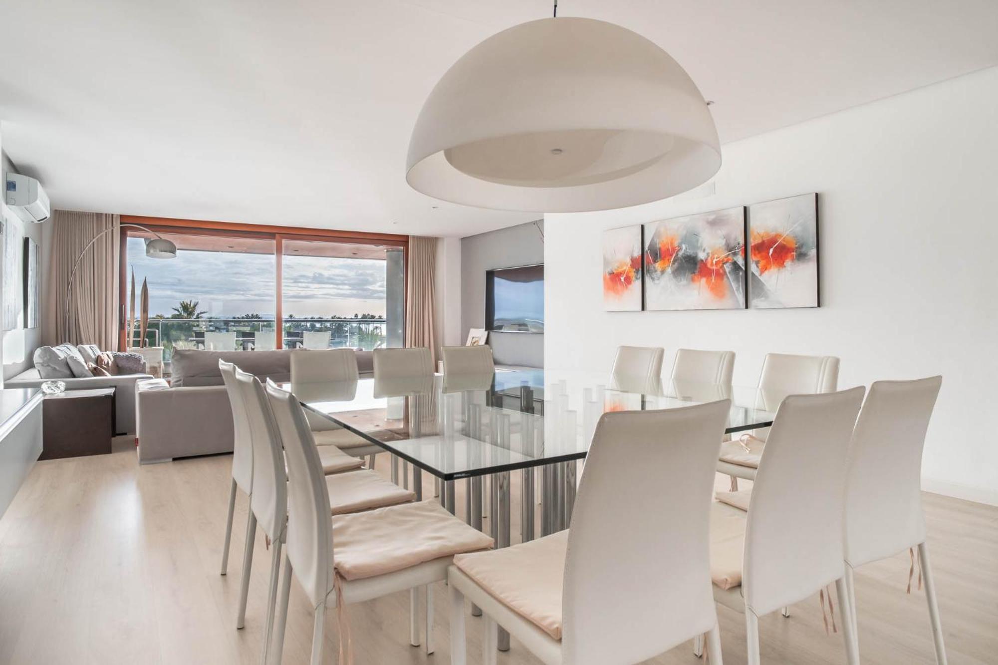 Luxury Sea View Apartment In Puerto De Alcudia ภายนอก รูปภาพ