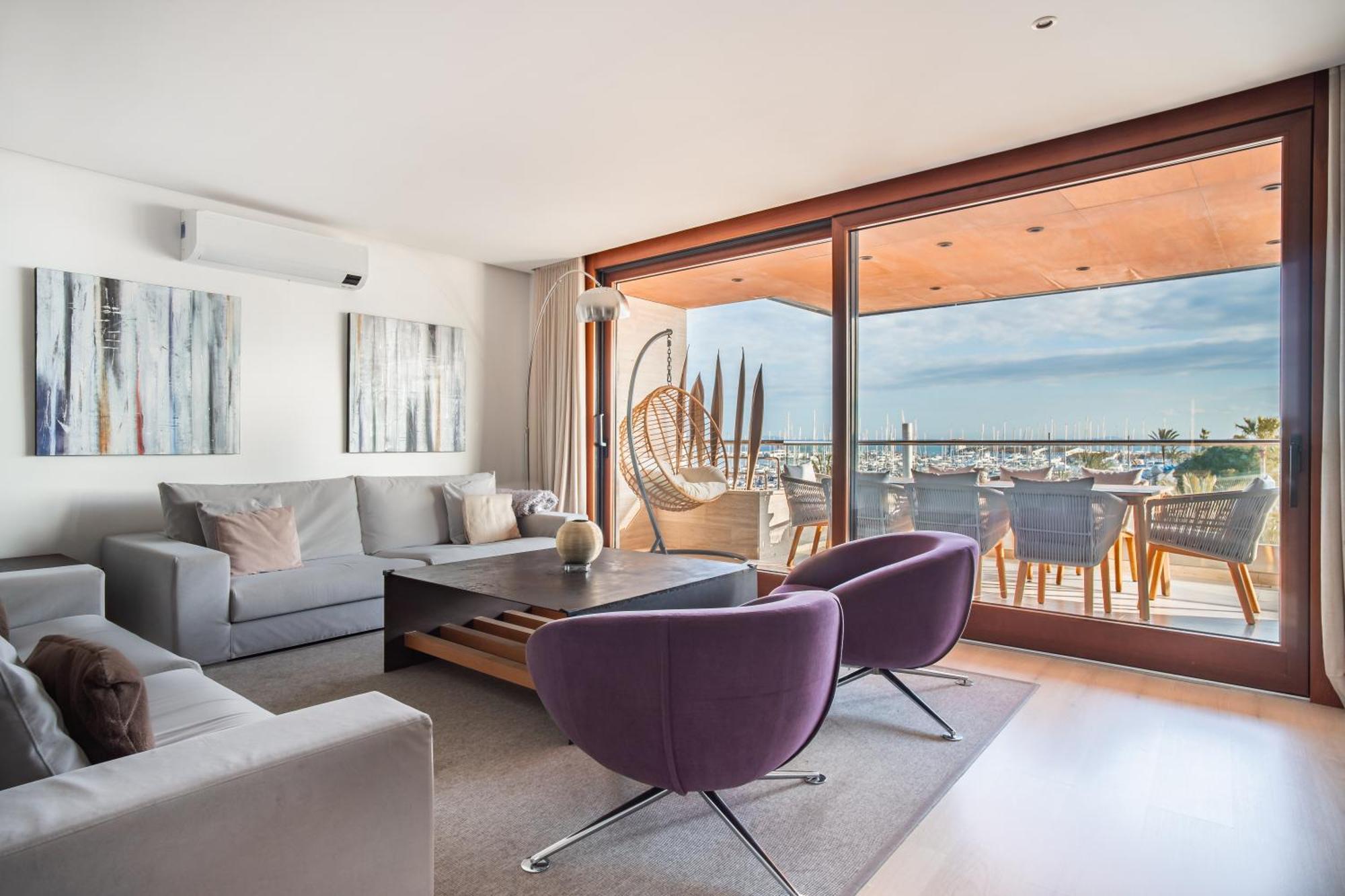 Luxury Sea View Apartment In Puerto De Alcudia ภายนอก รูปภาพ